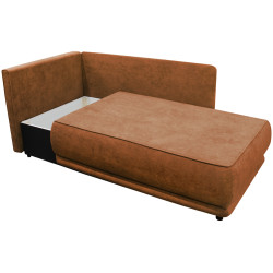 Canapea Tempo Kondela Liami Left (Terracotta) Thumb