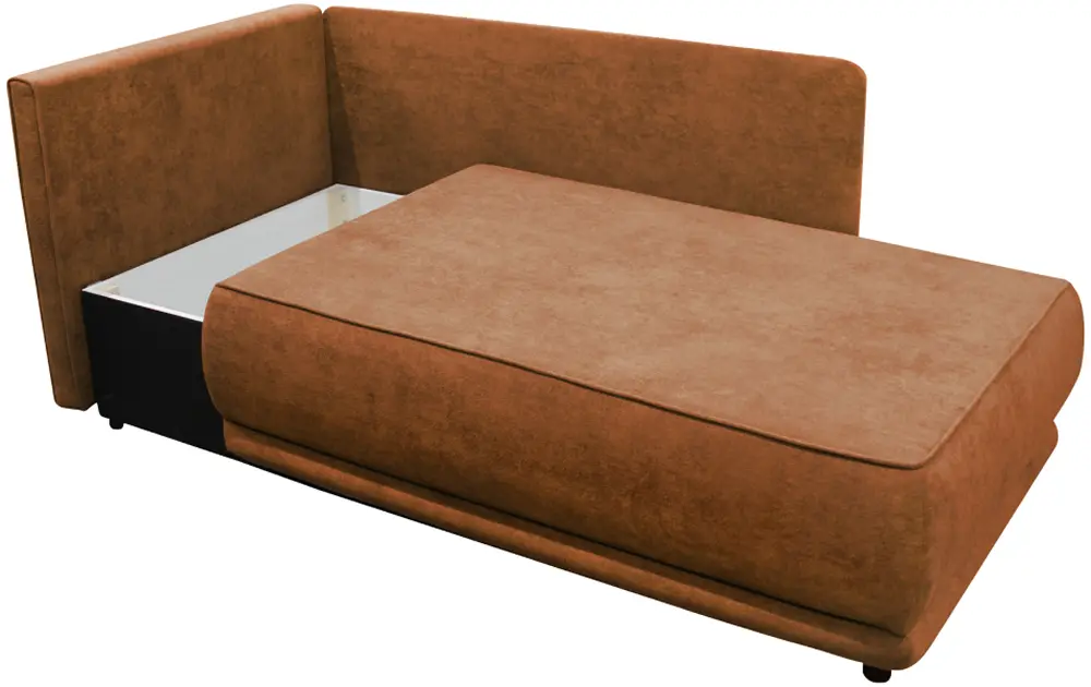 Canapea Tempo Kondela Liami Left (Terracotta)