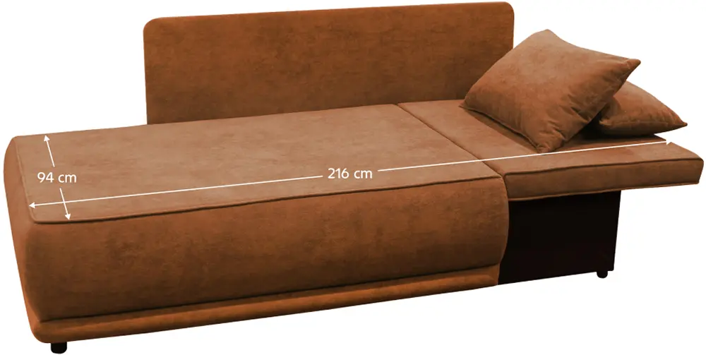 Диван Tempo Kondela Liami Right Gerra 25 (Terracotta) - 4