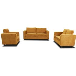 Canapea Tempo Kondela Luana 3-locuri (Mustard) Thumb