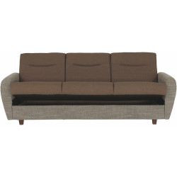 Canapea Tempo Kondela Milo (Brown/Dark Beige) Thumb