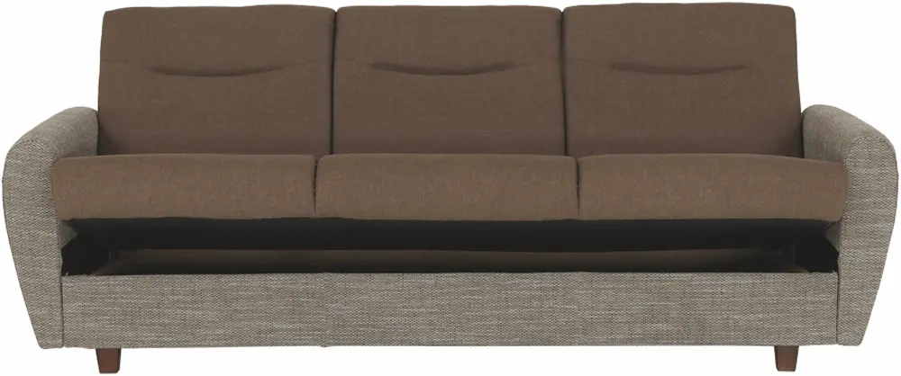 Canapea Tempo Kondela Milo (Brown/Dark Beige)