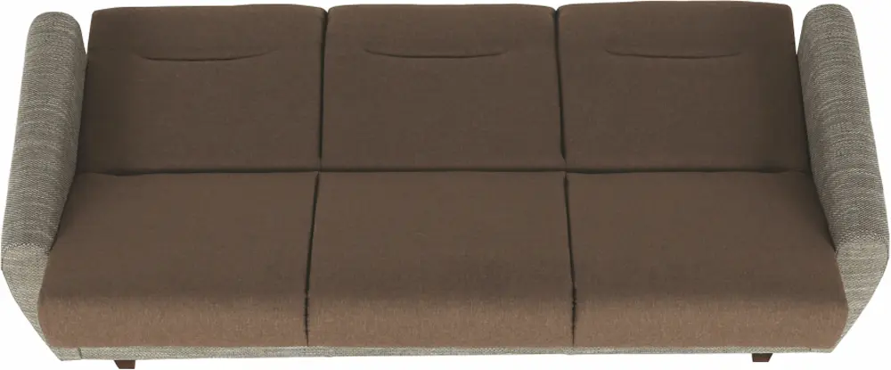 Canapea Tempo Kondela Milo (Brown/Dark Beige)