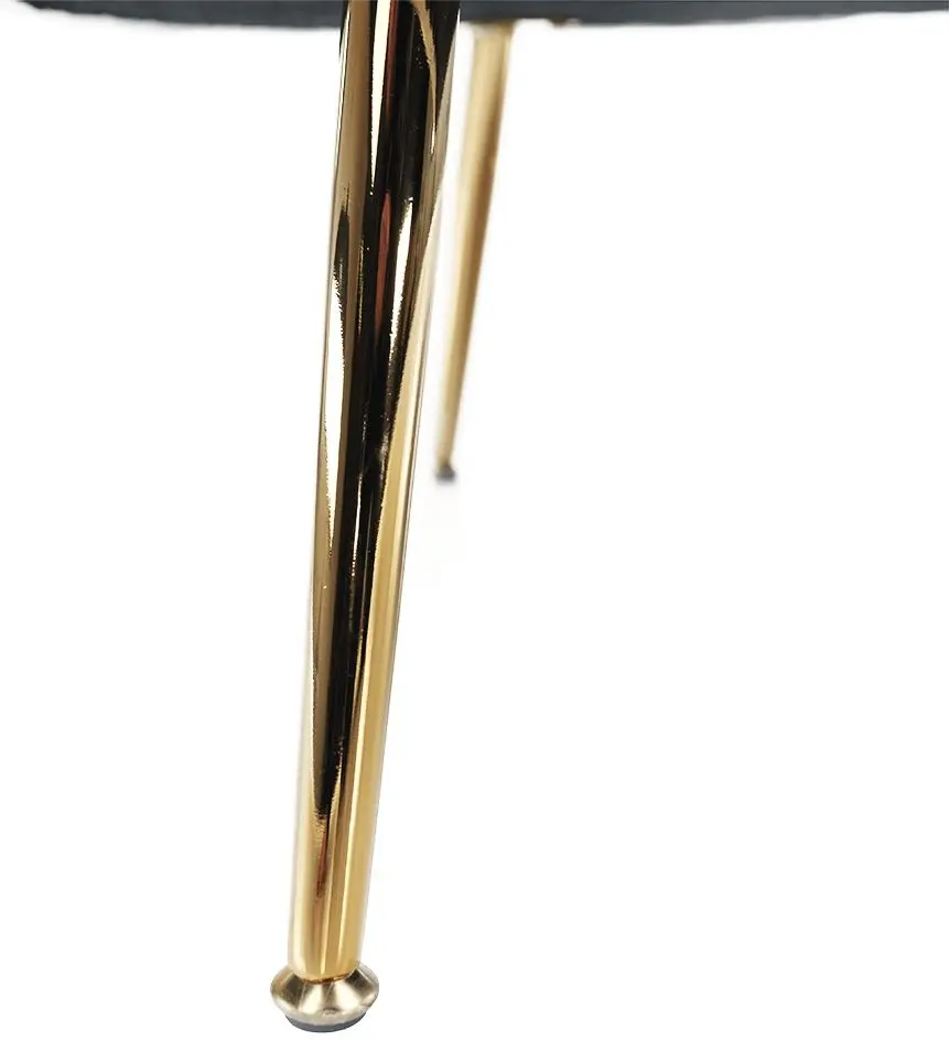 Диван Tempo Kondela Noblin 132x76 (Gray-Light Blue/Golden Chrome)