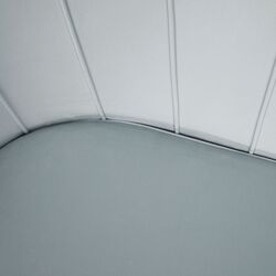 Диван Tempo Kondela Noblin 132x76 (Gray-Light Blue/Golden Chrome) Thumb