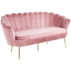 Диван Tempo Kondela Noblin 76x160 (Pink/Golden Chrome) Thumb