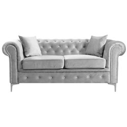 Canapea Tempo Kondela Romano 2-locuri/extensibil (Light Gray) Thumb