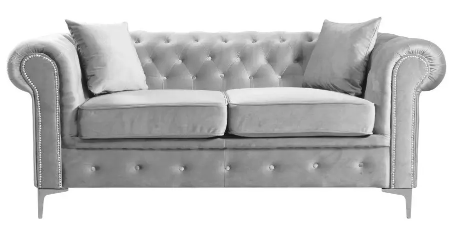 Canapea Tempo Kondela Romano 2-locuri/extensibil (Light Gray)