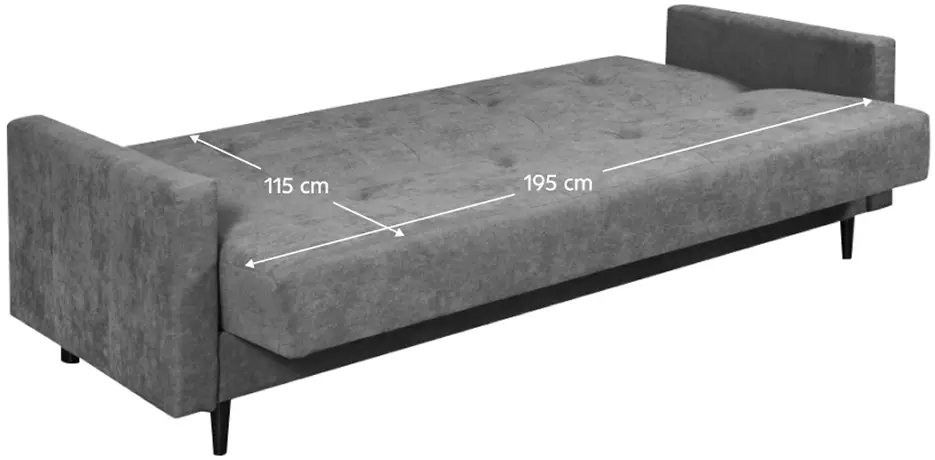 Canapea Tempo Kondela Valdo (Gray)