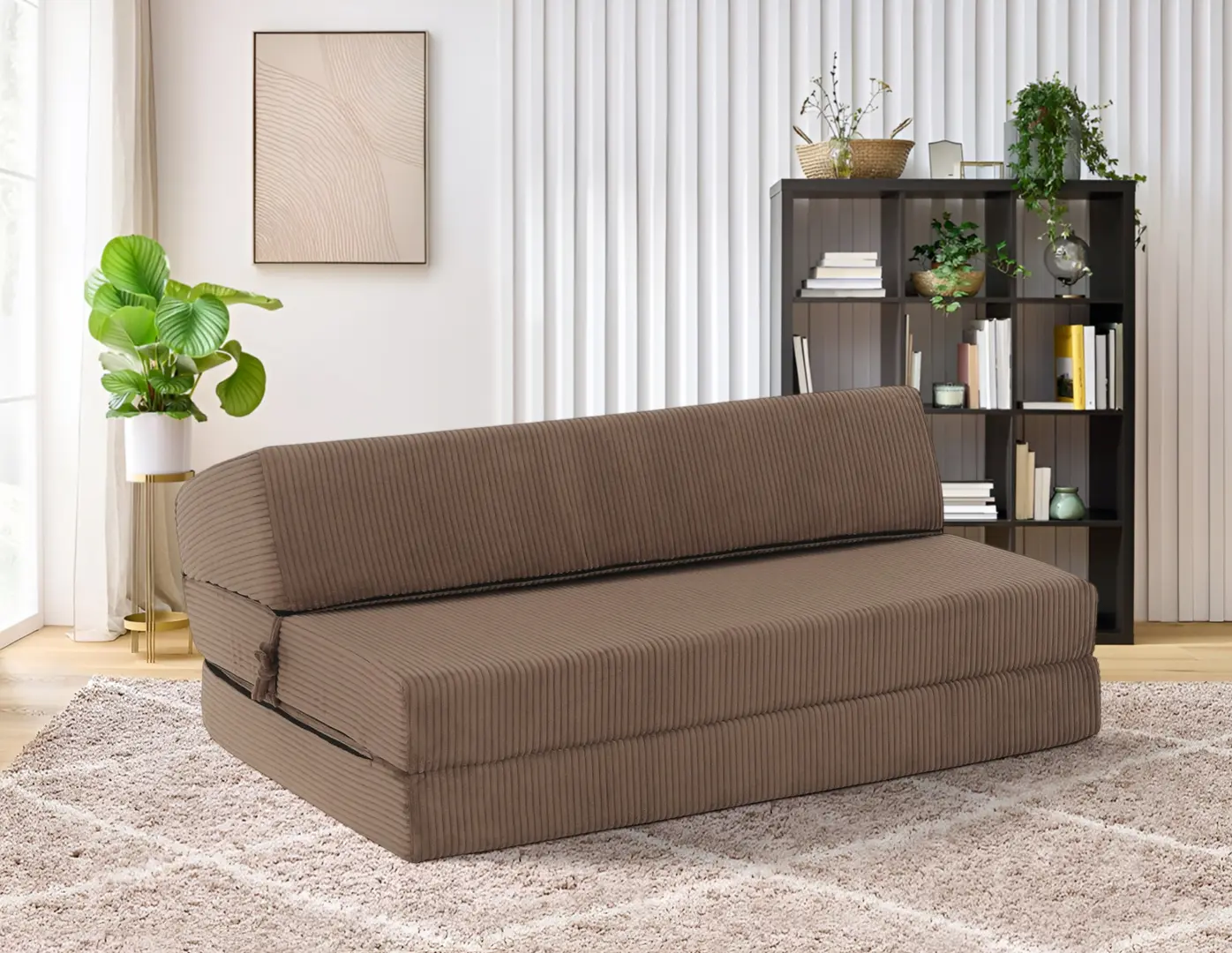 Диван Tempo Kondela Vedis 120x200 (Light Brown)