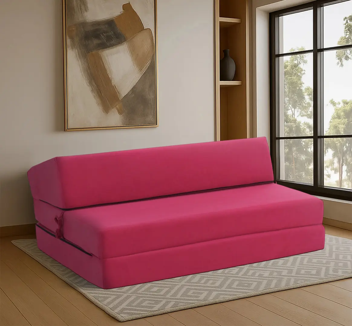 Canapea Tempo Kondela Vedis 120x200 (Pink Magenta)