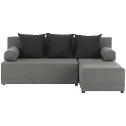 Диван угловой раскладной Tempo Kondela Mexx Right (Gray/Black) Thumb