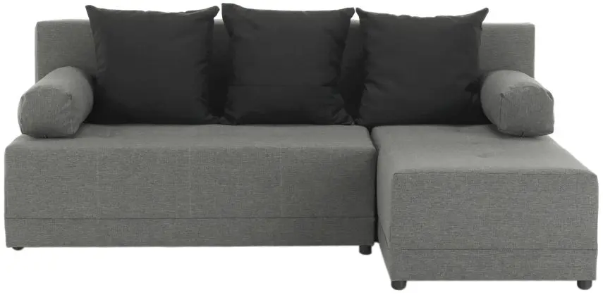Диван угловой раскладной Tempo Kondela Mexx Right (Gray/Black) - 3