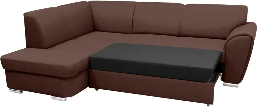 Canapea de colt Tempo Kondela Kenai Roh Left Malmo 26 (Brown)