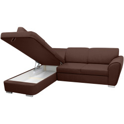 Canapea de colt Tempo Kondela Kenai Roh Left Malmo 26 (Brown) Thumb