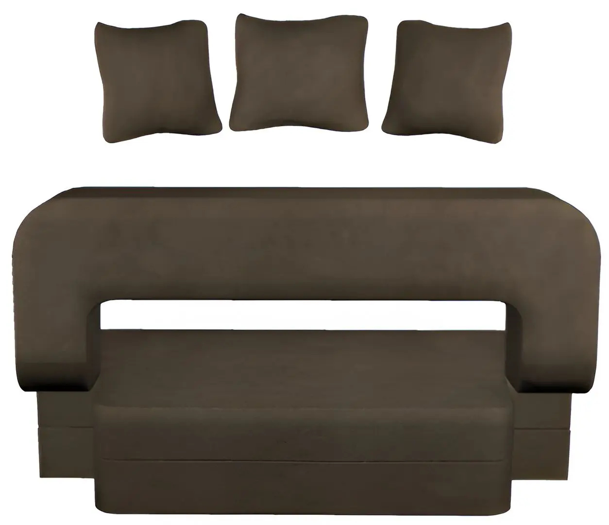 Canapea Tiara Caprice 3 Extra 200x140x40 (Dark Beige)