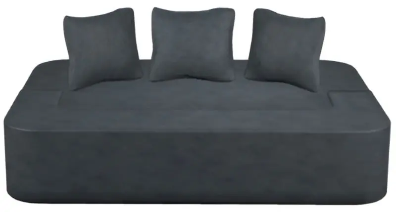 Диван Tiara Caprice 3 Extra 200x140x40 (Dark Grey)