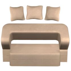 Диван Tiara Caprice 3 Extra 200x140x40 (Light Beige) Thumb