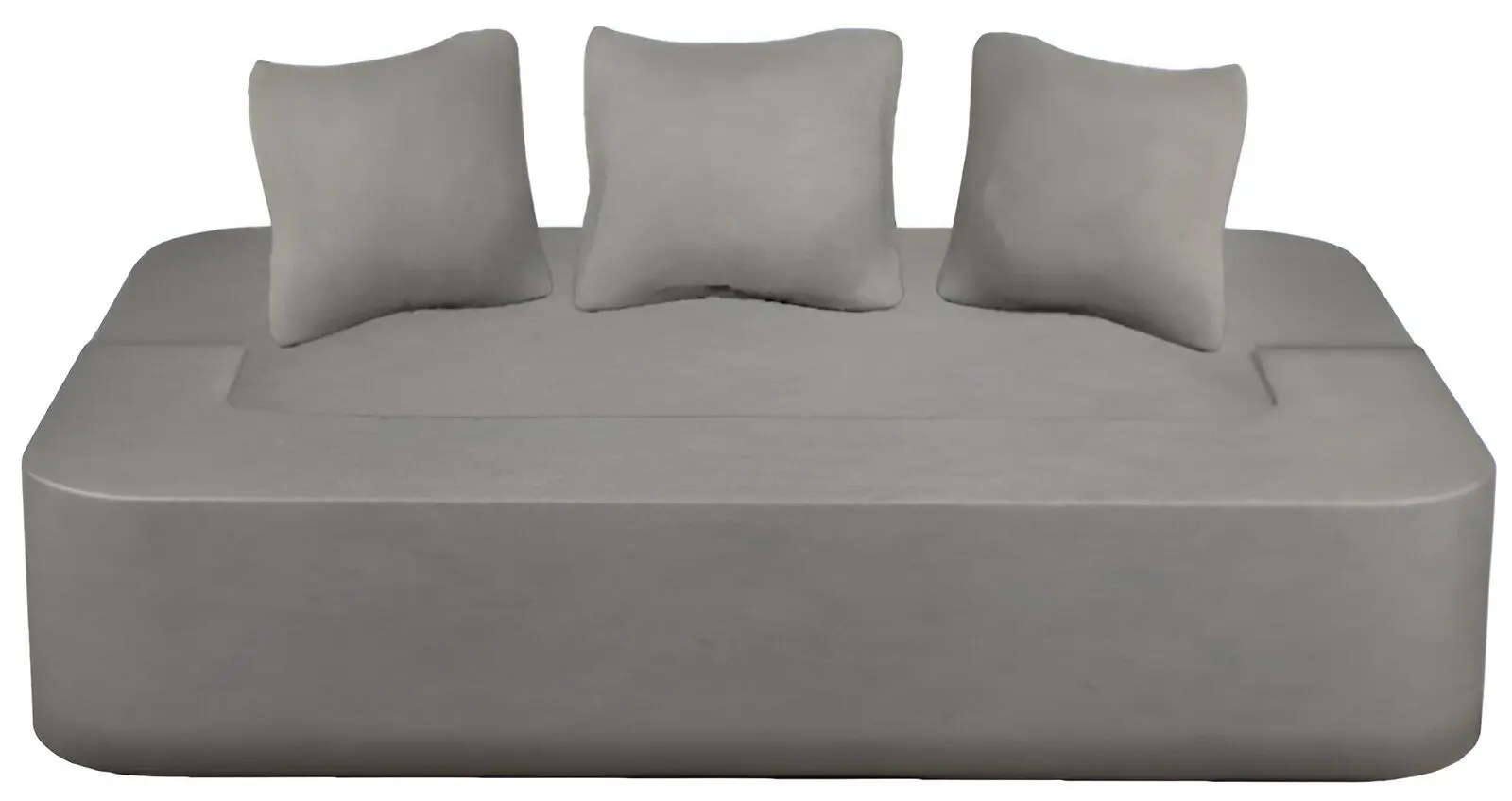 Canapea Tiara Caprice 3 Extra 200x140x40 (Light Grey)