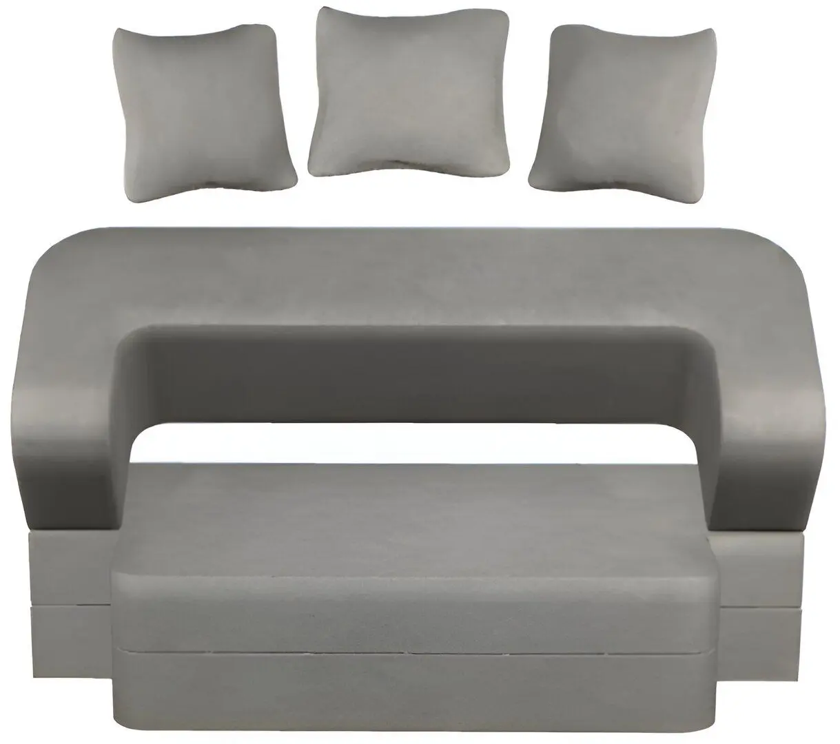 Canapea Tiara Caprice 3 Extra 200x140x40 (Light Grey)