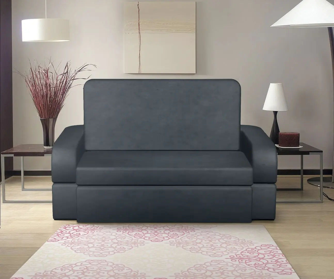 Диван Tiara Terra Plus 195x175x30 (Dark Grey)