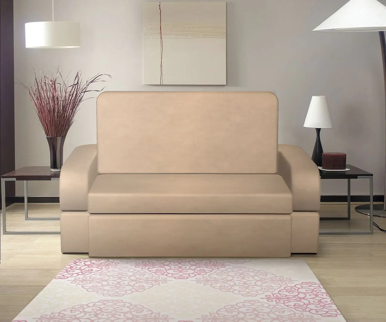 Диван Tiara Terra Plus 195x175x30 (Light Beige)