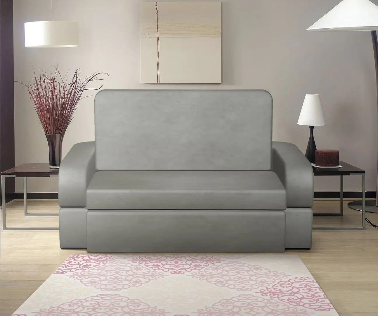 Canapea Tiara Terra Plus 195x175x30 (Light Grey)