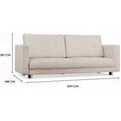 Canapea TopEshop Lina (Beige) Thumb