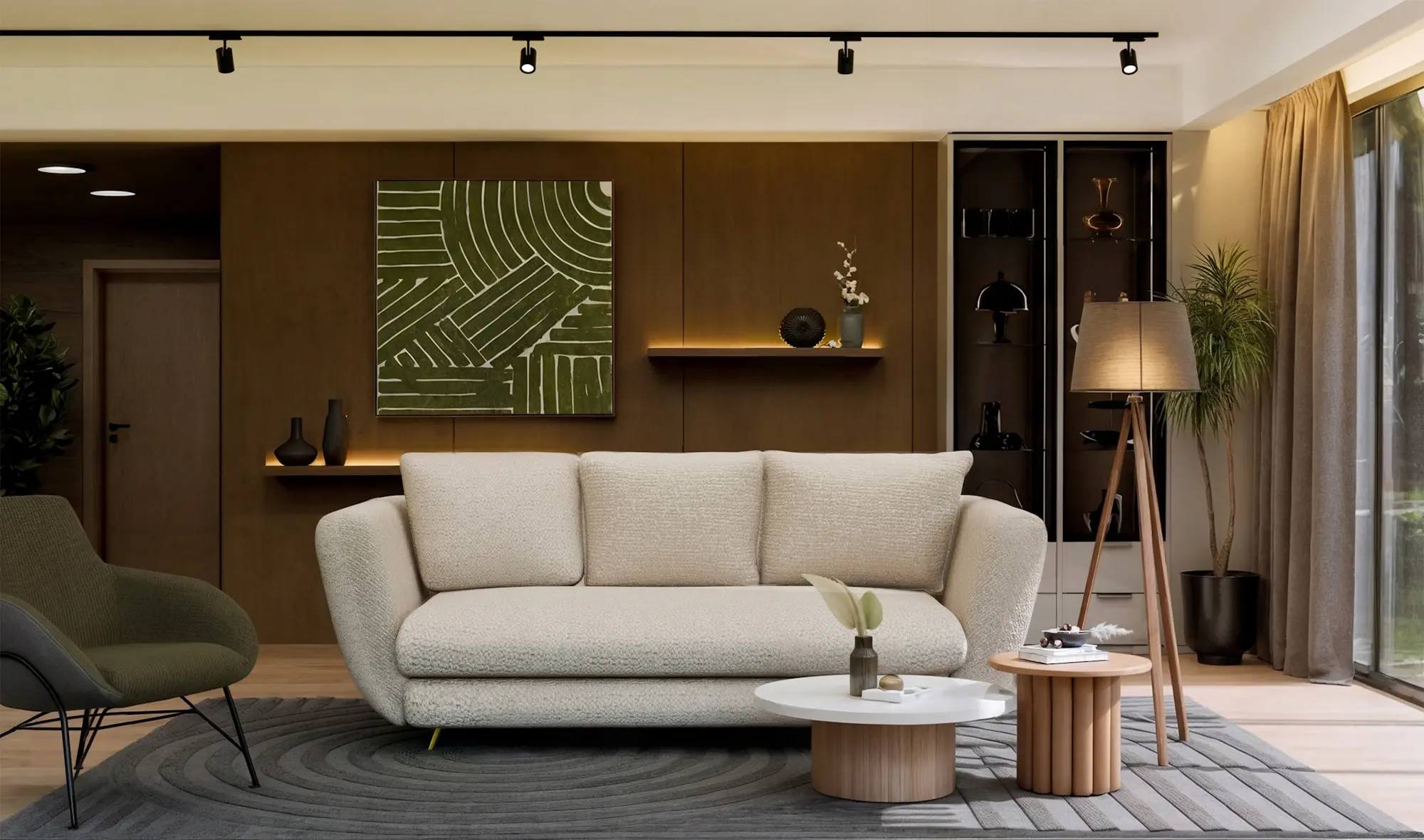 Canapea TopEshop Saris (Beige Gold) - 2