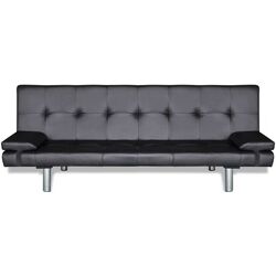 Canapea VidaXL 241722 (Black) Thumb