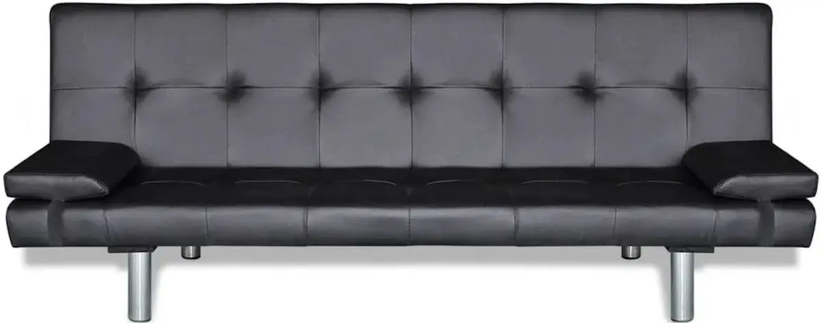 Canapea VidaXL 241722 (Black)