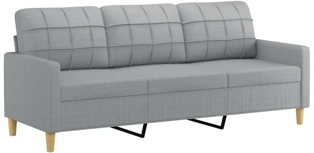 Canapea VidaXL 359099 (Light Grey)