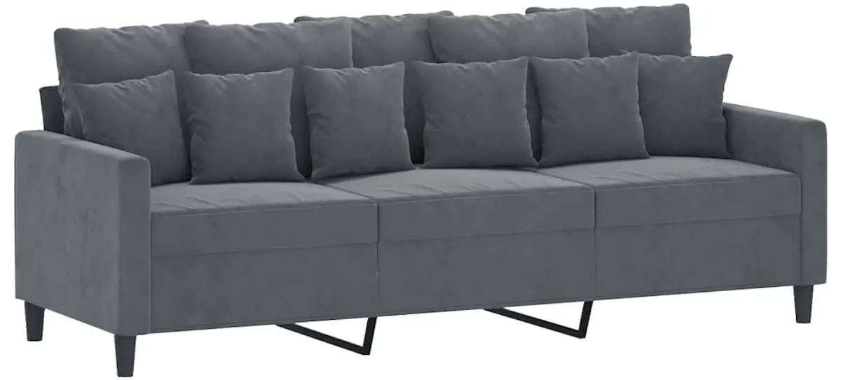 Canapea VidaXL 359314 (Dark Grey)