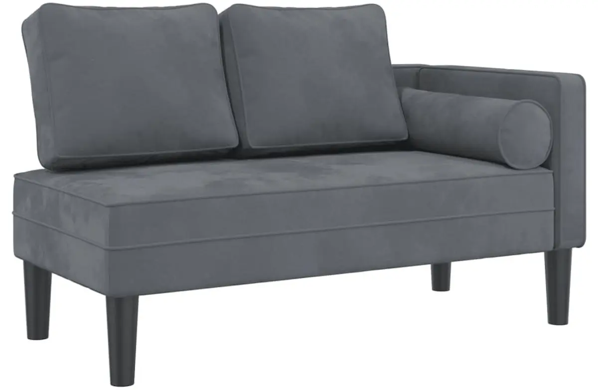 Canapea VidaXL 4007572 (Dark Grey)