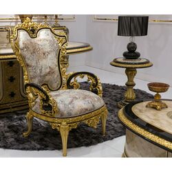 Living Charme&Luxe Furniture Paris №9 (Gold/Gray-Beige/Black) Thumb