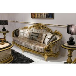 Living Charme&Luxe Furniture Paris №9 (Gold/Gray-Beige/Black) Thumb