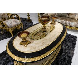 Living Charme&Luxe Furniture Paris №9 (Gold/Gray-Beige/Black) Thumb