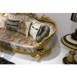 Living Charme&Luxe Furniture Paris №9 (Gold/Gray-Beige/Black) Thumb