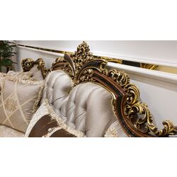 Living Charme&Luxe Furniture Riva №9 (Brown/Gold/Cappuccino) Thumb