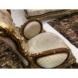 Living Charme&Luxe Furniture Riva №9 (Brown/Gold/Cappuccino) Thumb