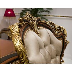 Living Charme&Luxe Furniture Riva №9 (Brown/Gold/Cappuccino) Thumb