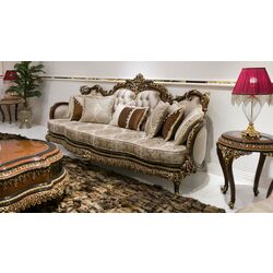 Living Charme&Luxe Furniture Riva №9 (Brown/Gold/Cappuccino) Thumb