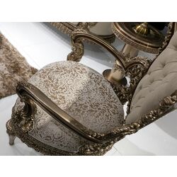 Living Charme&Luxe Furniture Venedik №9 (Dark Cappuccino/Gold/Brown) Thumb