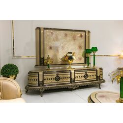 Living Charme&Luxe Furniture Versace №9 (Cappuccino/Gold/Dark Brown) Thumb