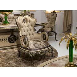 Living Charme&Luxe Furniture Versace №9 (Cappuccino/Gold/Dark Brown) Thumb