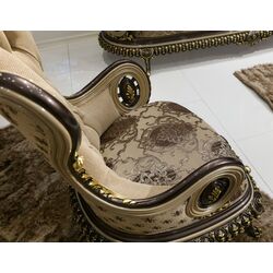 Living Charme&Luxe Furniture Versace №9 (Cappuccino/Gold/Dark Brown) Thumb