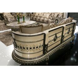 Living Charme&Luxe Furniture Versace №9 (Cappuccino/Gold/Dark Brown) Thumb