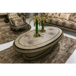Living Charme&Luxe Furniture Versace №9 (Cappuccino/Gold/Dark Brown) Thumb