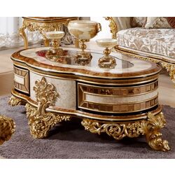 Living Charme&Luxe Furniture Zeren G №9 (Cream/Gold/Brown) Thumb