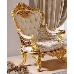 Living Charme&Luxe Furniture Zeren G №9 (Cream/Gold/Brown) Thumb